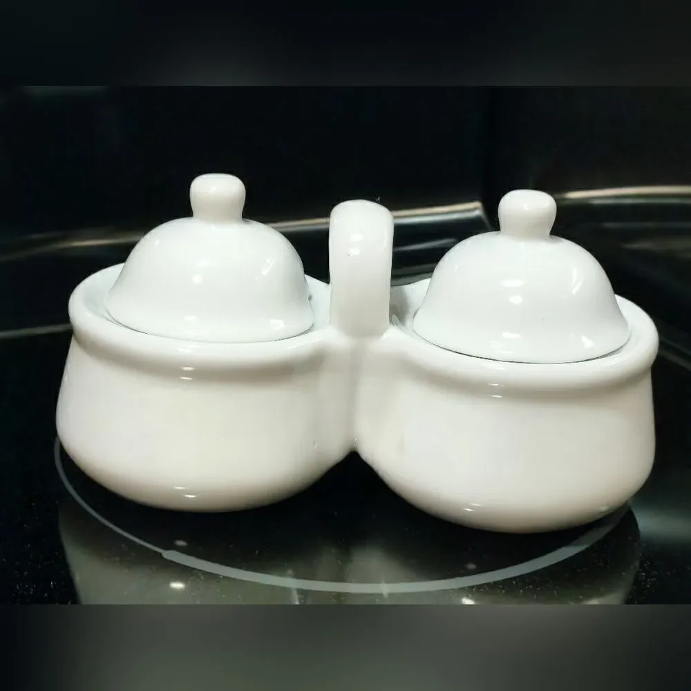 Vintage ceramic condiment server